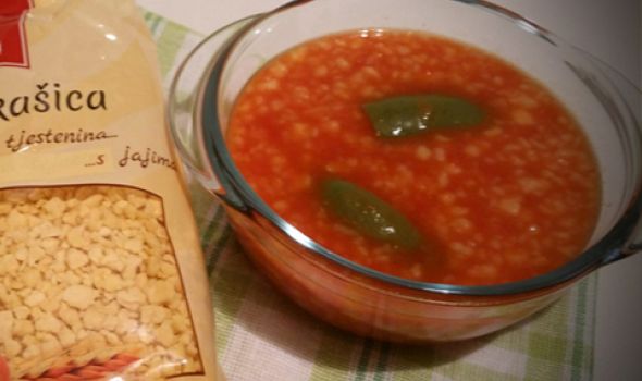 RECEPT: Juha od rajčice sa Gotes ribanom kašicom