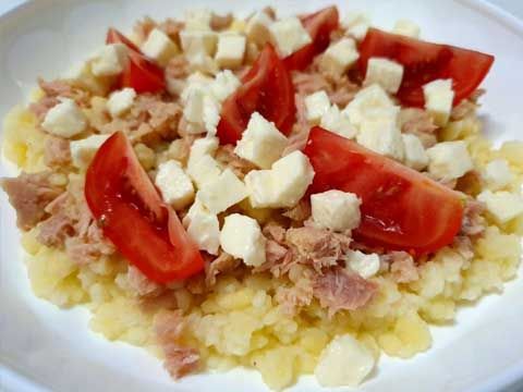 RECEPT: Brza salata s Gotes ribanom kašicom